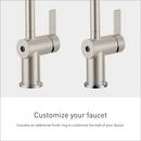 Single Handle Pull Down Kitchen Faucet in Spot Resist Stainless 