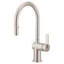 Single Handle Pull Down Kitchen Faucet in Spot Resist Stainless 