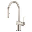 Single Handle Pull Down Kitchen Faucet in Spot Resist Stainless 