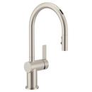Moen Spot Resist Stainless Single Handle Pull Down Voice Activated Kitchen Faucet 