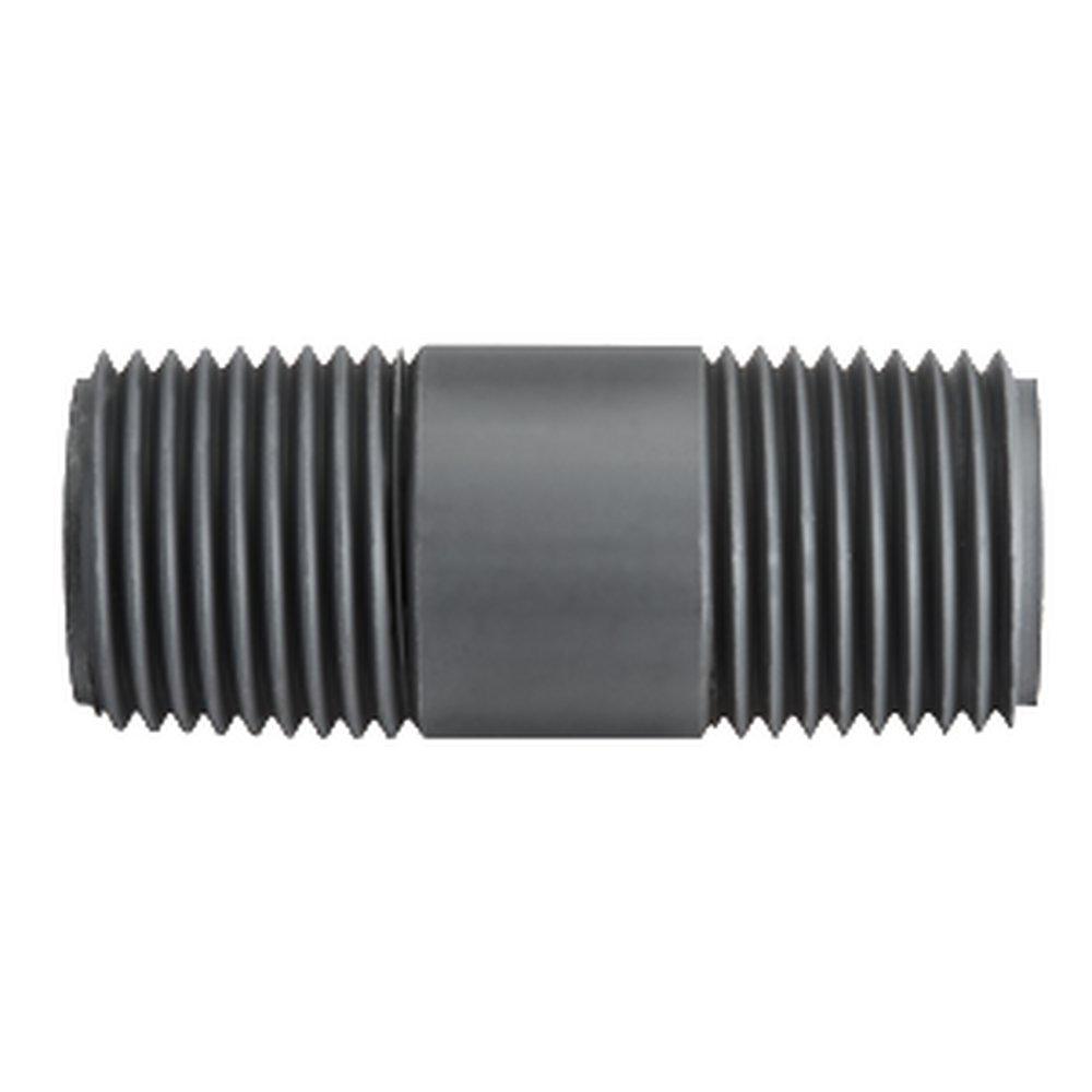 1-1/2X12 PVC S80 NIP 