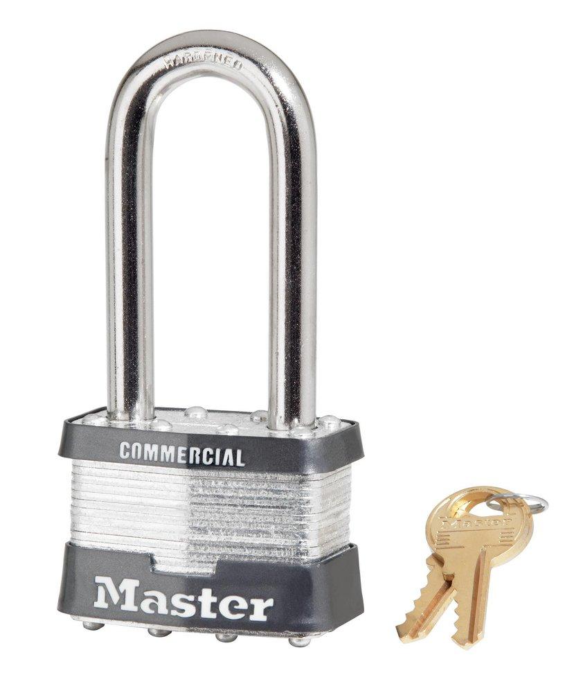 Master Lock Steel Steel Keyed Padlock 