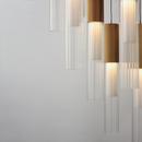 REEDS 12 LIGHT LED PENDANT GOLD 