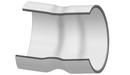 8 in. Socket Weld Schedule 40 PVC 11-1/4 Degree Elbow