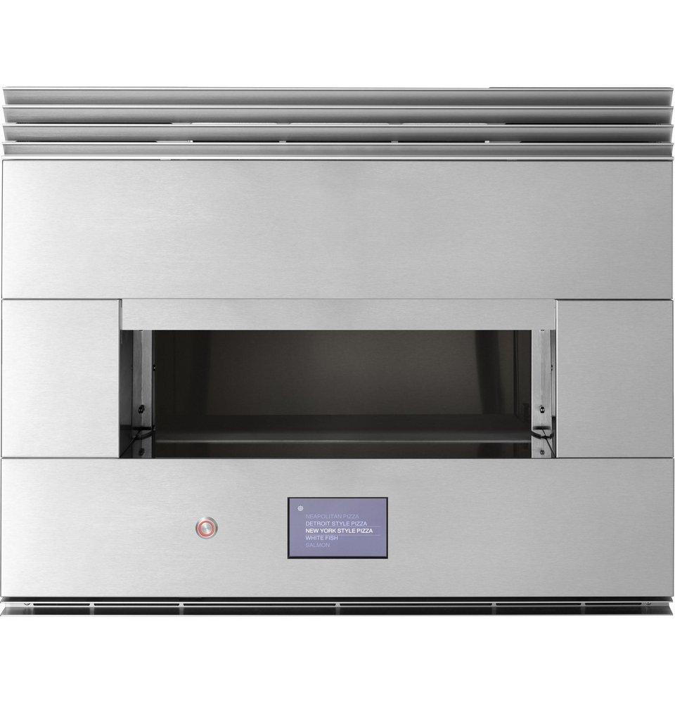 Monogram&reg; Stainless Steel 30 x 24-1/2 in. 50A 1.23 cu. ft. Single Oven 