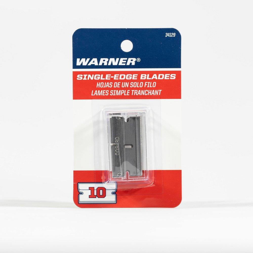 SINGLE EDGE .009 RAZOR BLADES 10/PK 