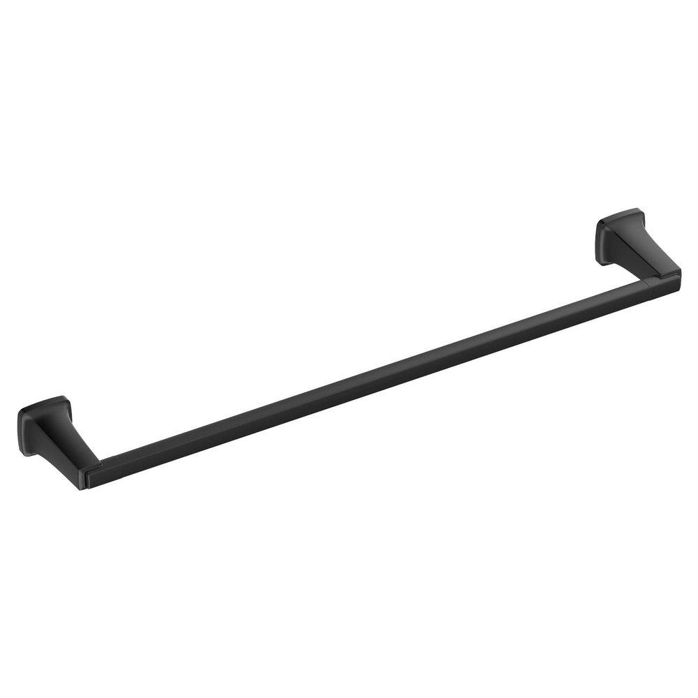 American Standard Matte Black Towel Bar in Matte Black 