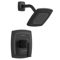 Single Handle Shower Faucet in Matte Black (Trim Only)