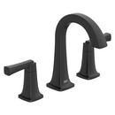 American Standard Matte Black Two Handle Widespread Bathroom Sink Faucet 
