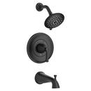 Single Handle Multi Function Bathtub & Shower Faucet in Matte Black (Trim Only)