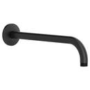 12 WALL MOUNT SHOWERHEAD ARM *RAIN MATTE BLACK 