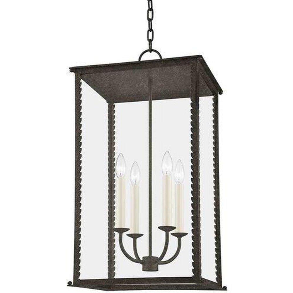 Troy Lighting 60W 4-Light Candelabra Incandescent Outdoor Pendant 
