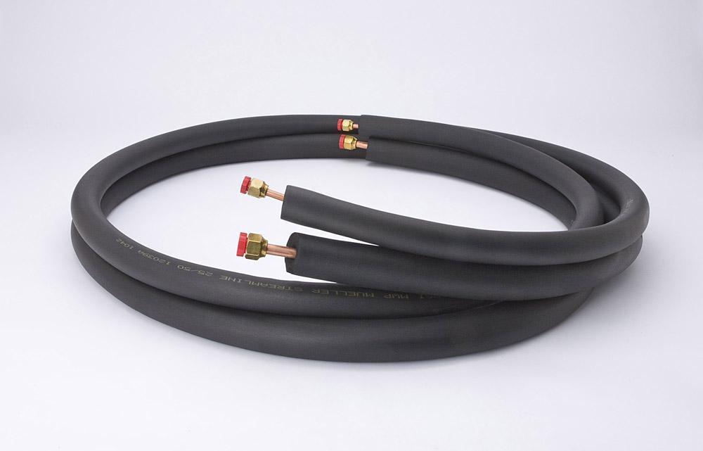 Black 3/8 x 5/8 in. Mini-Split Line Set 