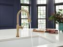 Brizo Brilliance&reg; Luxe Gold&reg;/Brilliance&reg; Polished Gold Single Handle Pull Down Kitchen Faucet 