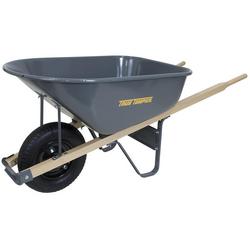 6 cu. ft. Steel Hardwood Wheelbarrow