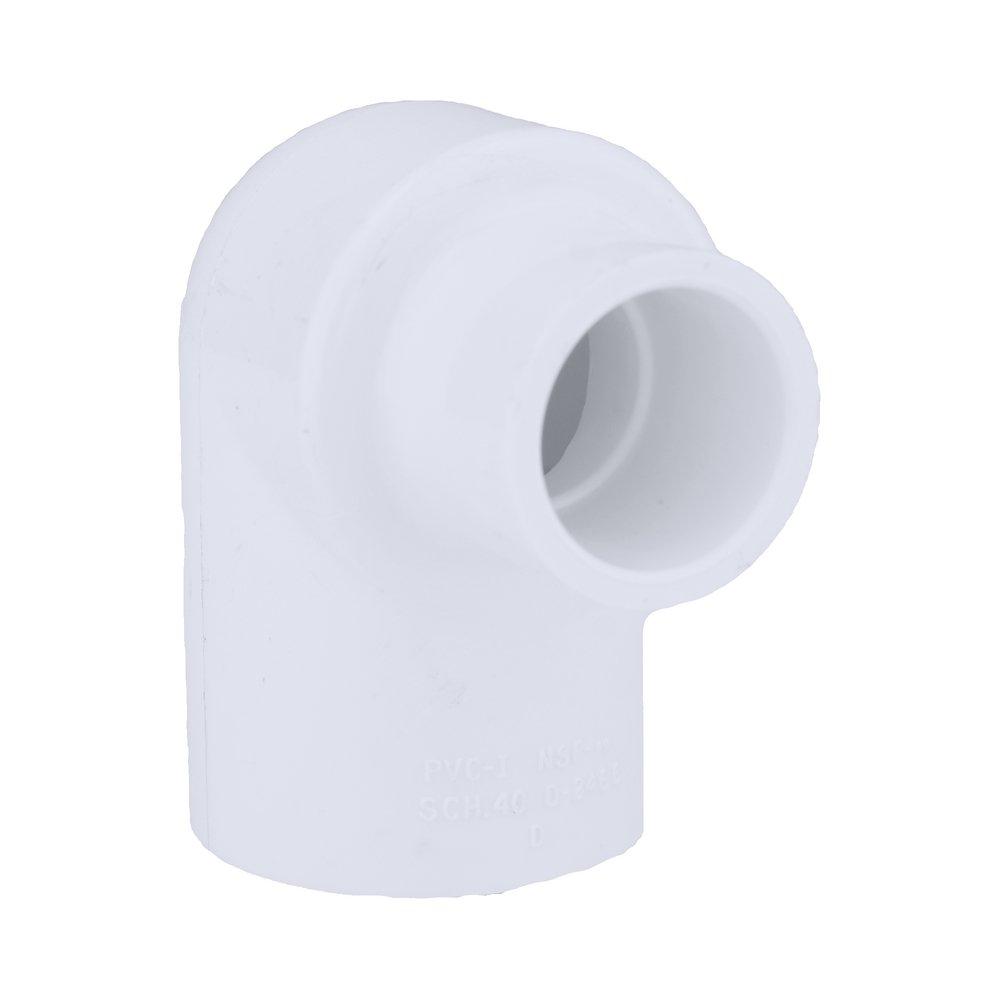White PVC Schedule 40 90&deg; Elbow 