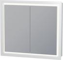 L-CUBE MIRROR CABINET WITH LIGHTING WHITE