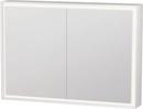 L-CUBE MIRROR CABINET WITH LIGHTING WHITE