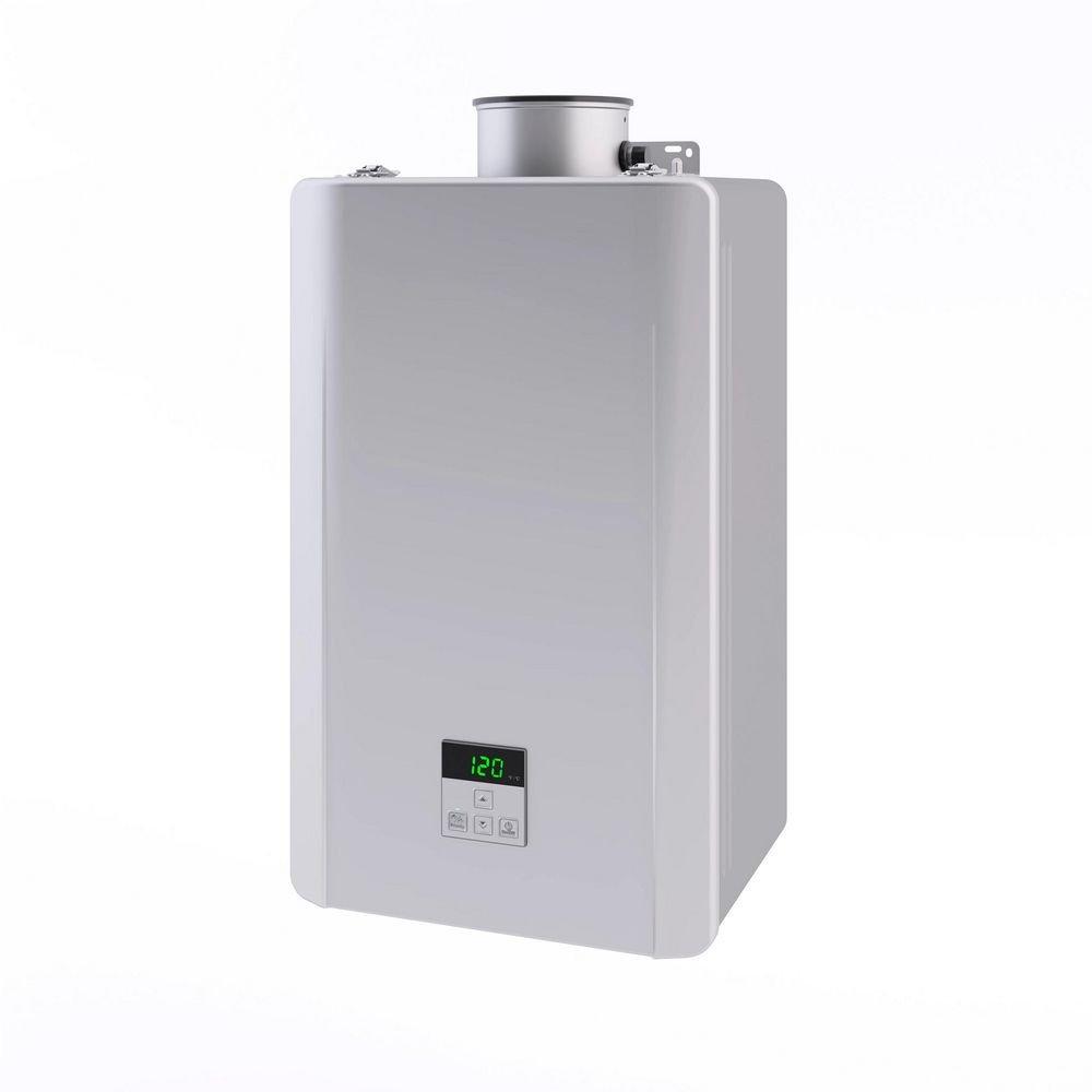 Rinnai 140 MBH 71W Indoor Gas Tankless Water Heater 