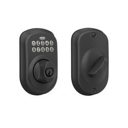 Keypad Deadbolt in Matte Black