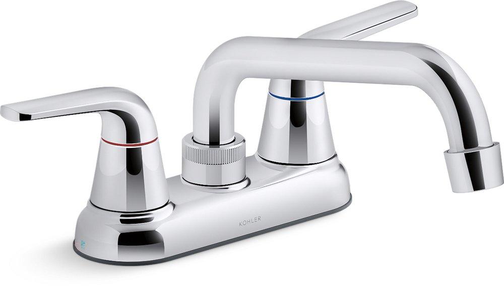 KOHLER Polished Chrome Two Handle Lever Faucet 