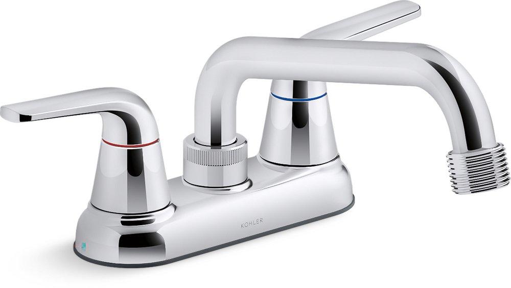 KOHLER Polished Chrome Two Handle Lever Faucet 