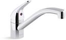 KOHLER Polished Chrome Single Handle Kitchen Faucet 