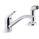 KOHLER Polished Chrome Single Handle Kitchen Faucet 