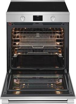 30 in. 5-Burner Electric Freestanding Range in Stainless Steel