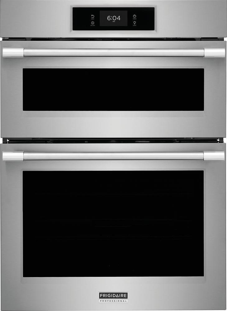 29-7/8 x 25-3/16 in. 5.3 cu. ft. 40A Drop Down Combo Oven in Stainless Steel 