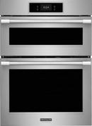 29-7/8 x 25-3/16 in. 5.3 cu. ft. 40A Drop Down Combo Oven in Stainless Steel 