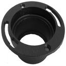 CHARLOTTE PIPE Black Cast Iron Closet Reducing Flange 