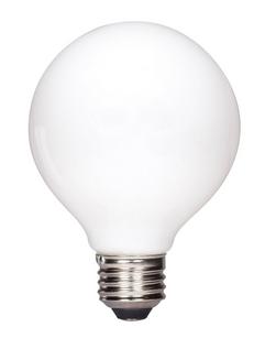 60W 4-9/20 in. G25 LED Light Bulb with a Medium E-26 Base Dimmable