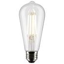 8 WATT ST19 LED CLEAR MEDIUM BASE 90 CRI 3000K 120 VOLT 