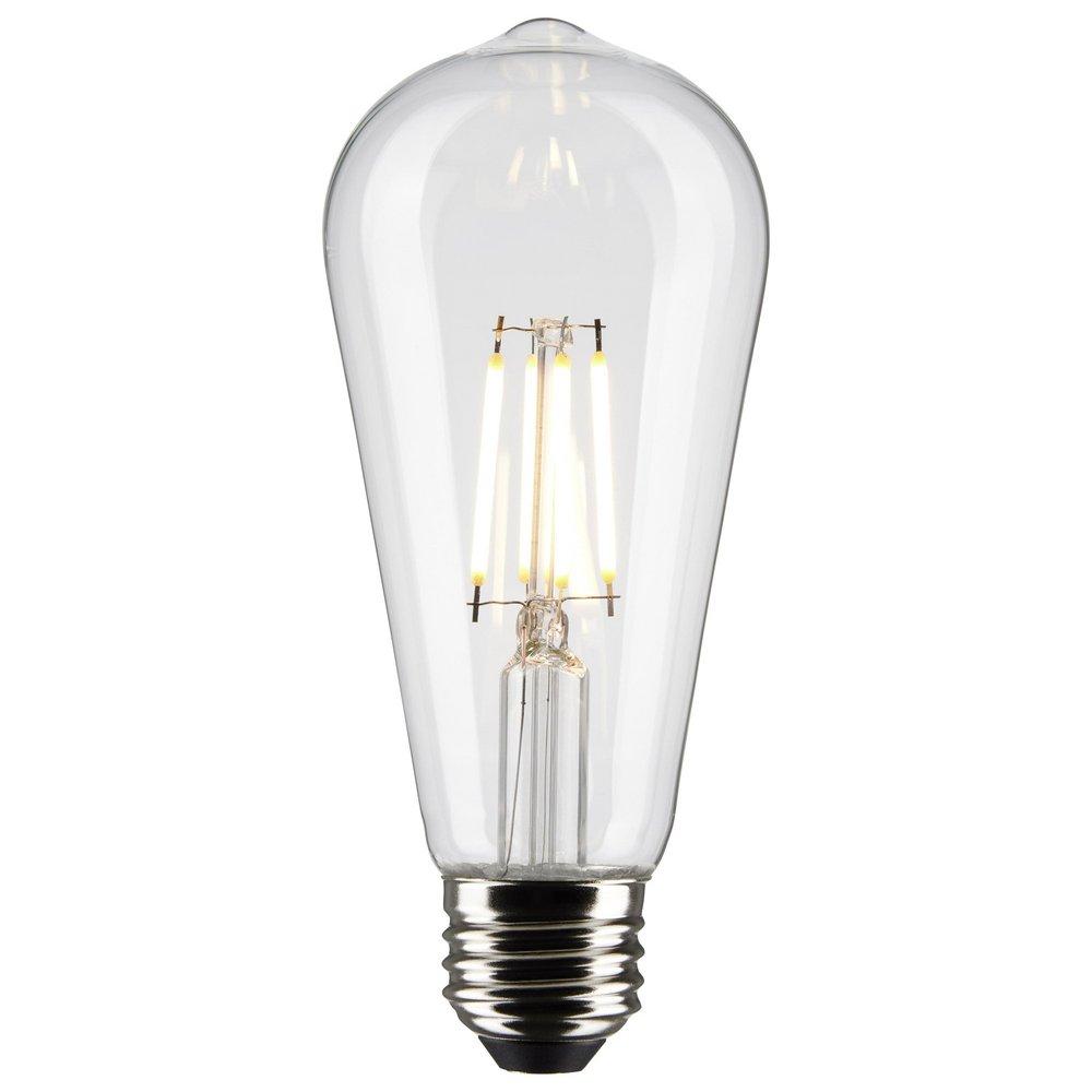 SATCO Soft White Dimmable LED Medium E-26 Bulb 