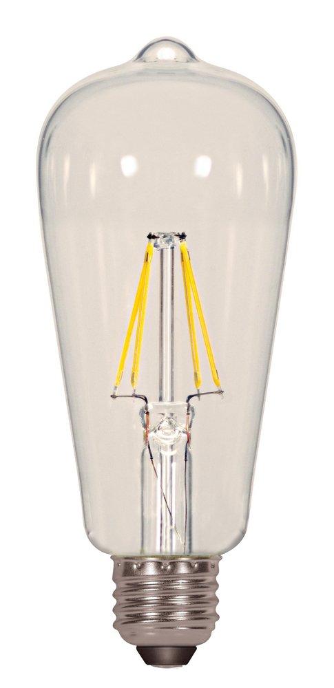 5 WATT ST19 LED CLEAR MEDIUM BASE 90 CRI 2700K 120 VOLT 