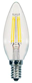 4 Watt B11 LED Clear Candelabra Base 90 CRI 5000K 120 Volt 