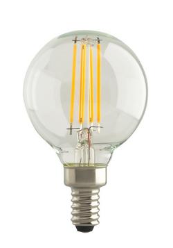 60W 3-11/100 in. G16 1/2 LED Light Bulb with a Candelabra E-12 Base Dimmable