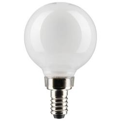 4.5W G25 LED Bulb  350 Lumens, 2700K, E26 Base, Frosted Finish, (Pack of 2)