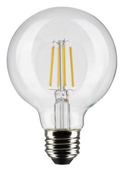 40W LED Incandescent G25 Medium E-26 Base 3000 Kelvin Dimmable Bulb