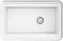 KOHLER Matte White 27-1/2 x 18-5/16 in. Undermount Laundry Sink 