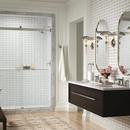 KOHLER Anodized Brushed Nickel 81-5/8 x 59-5/8 in. Frameless Sliding Shower Door 