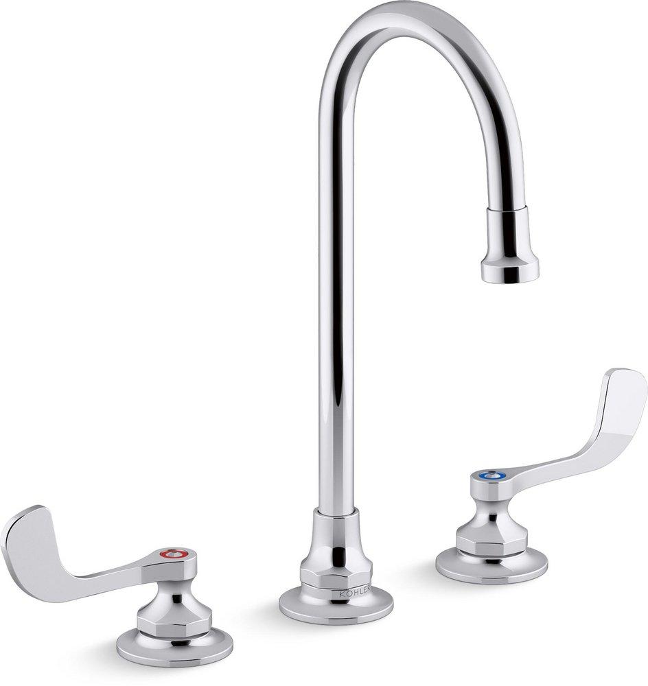 Widespread Bathroom Sink Faucet in Polished Chrome 