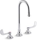 Widespread Bathroom Sink Faucet in Polished Chrome 