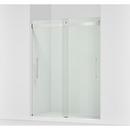77-9-16 x 59-5/8 in. Frameless Sliding Shower Door in Bright Polished Silver 