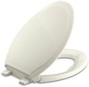 KOHLER Biscuit Elongated Closed Front Toilet Seat