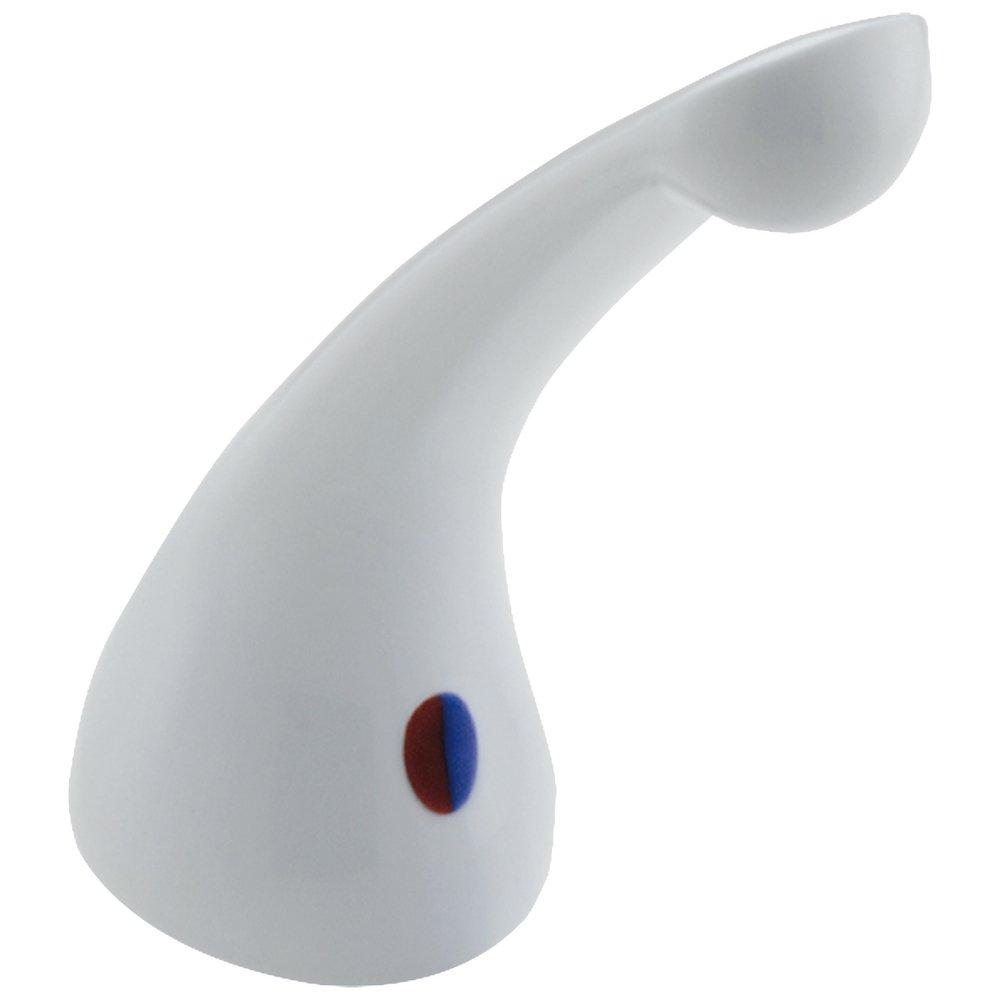 Delta Faucet White 5 in. Metal Handle Kit 