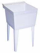 FIAT Products White 20 x 23-7/8 in. Floor Mount Laundry Sink 