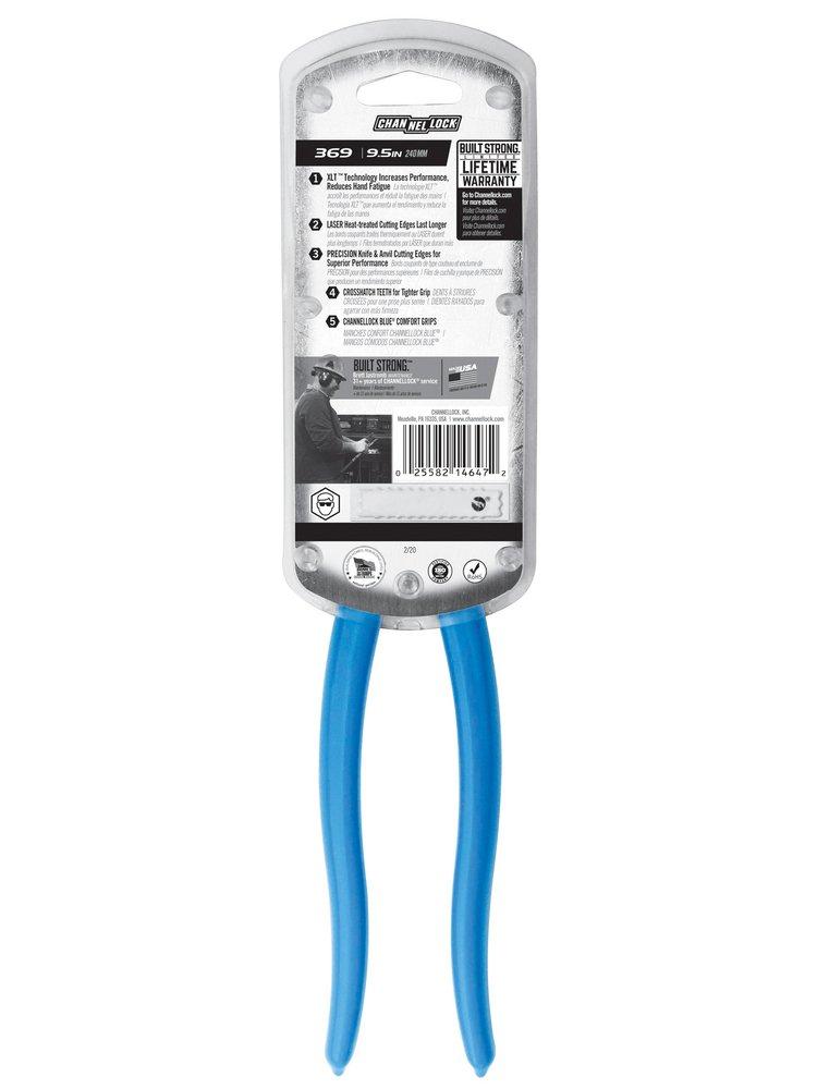 CHANNELLOCK® Polished 0.73 in. Round Nose Linemen's Plier 