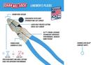 CHANNELLOCK® Polished 0.73 in. Round Nose Linemen's Plier 